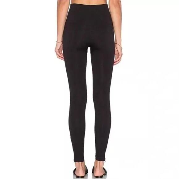 NWT Spanx Seamless Side Zip Leggings | Black | SZ 1X - Picture 3 of 13